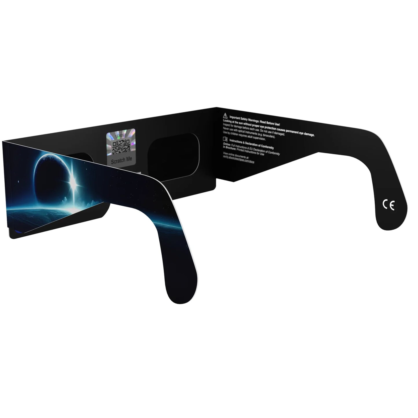 Óculos para o Eclipse 2026 Certificados ISO 12312-2