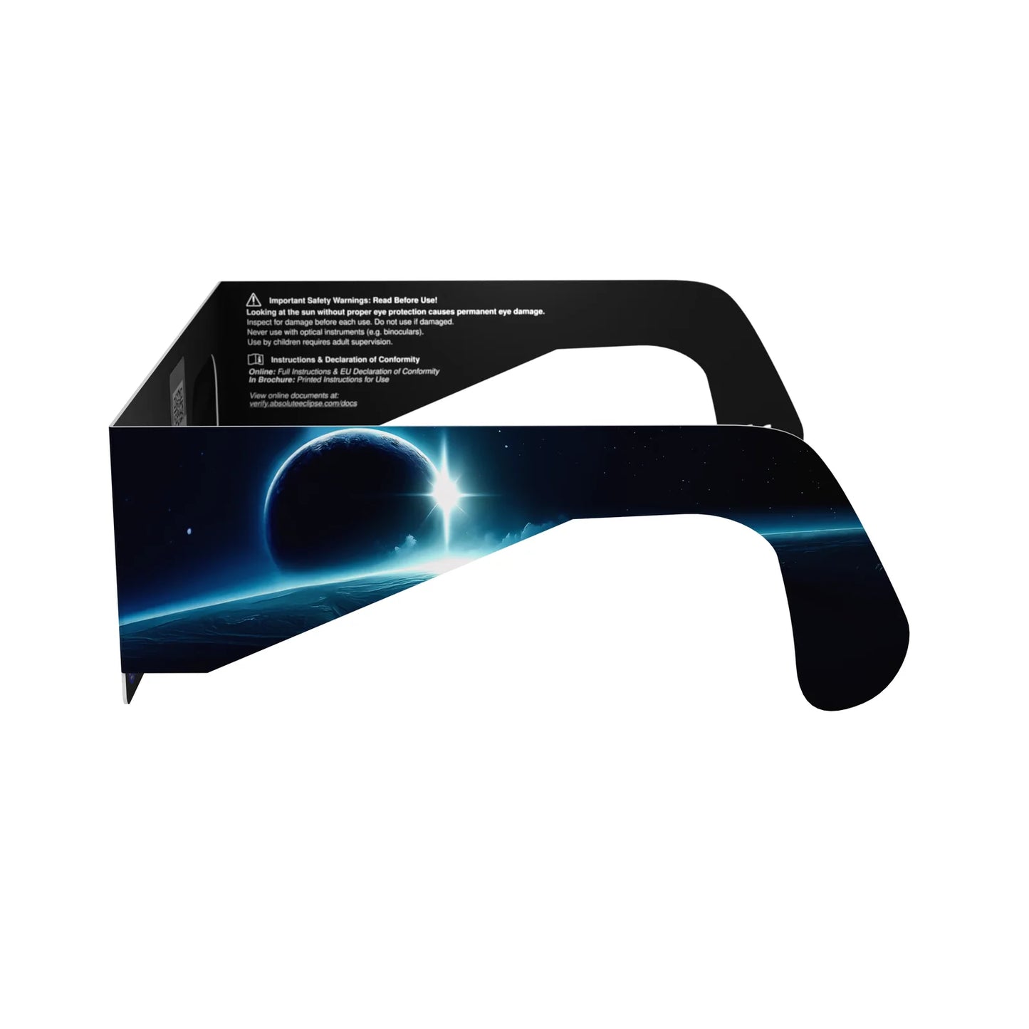 Óculos para o Eclipse 2026 Certificados ISO 12312-2