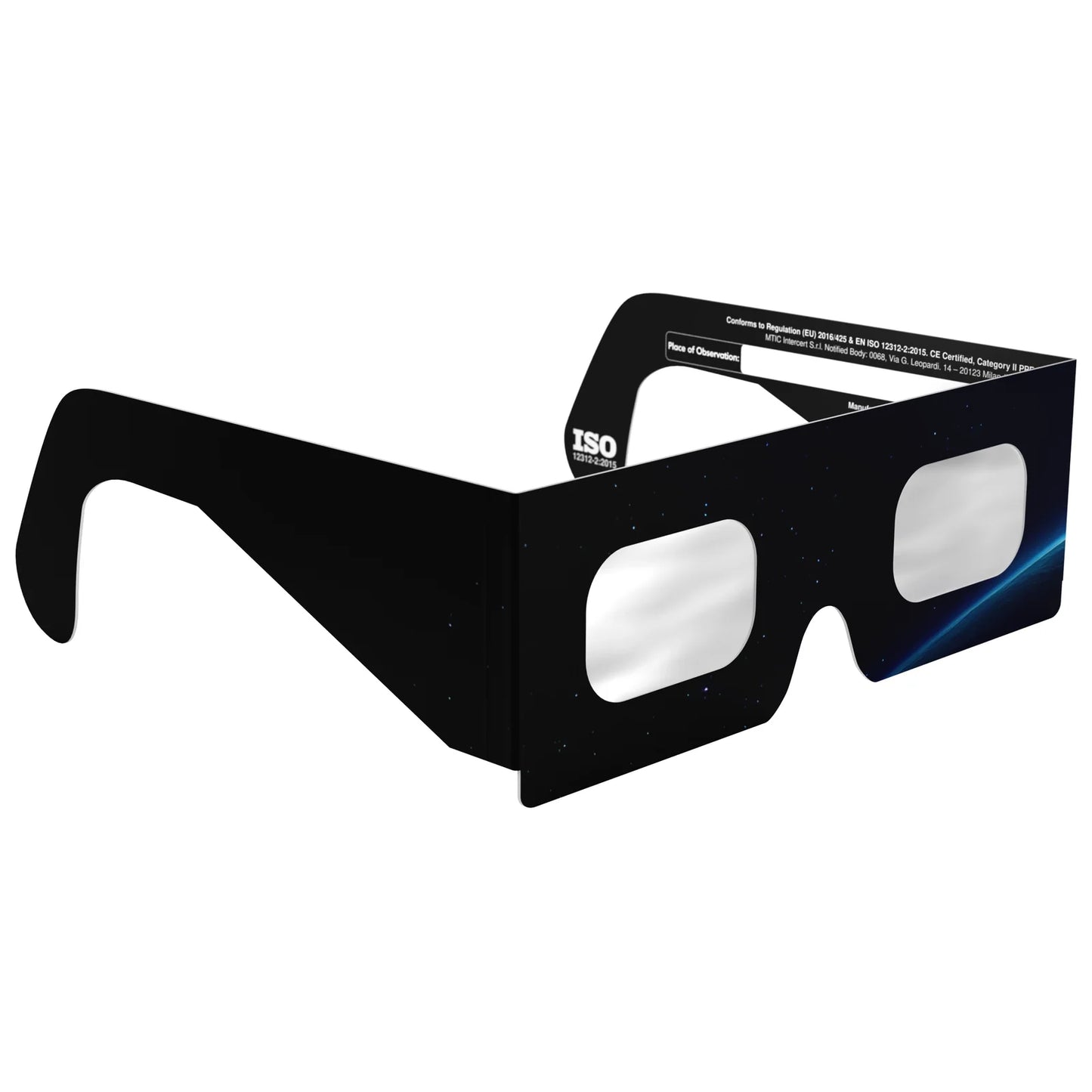 Óculos para o Eclipse 2026 Certificados ISO 12312-2